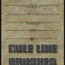 Rule Line Brushes