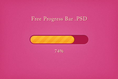 Free Progress Bar .PSD