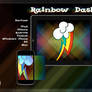Rainbow Dash FiM Cutie Mark Wallpaper