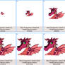 Red Dragoness Heads