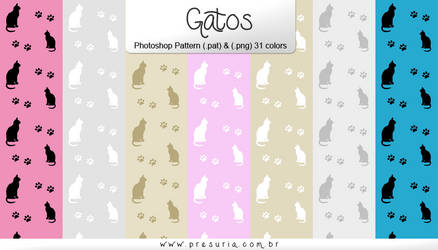 Pattern Gatos - Cats