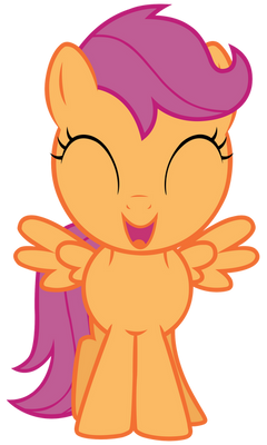 Scootaloo Smiling