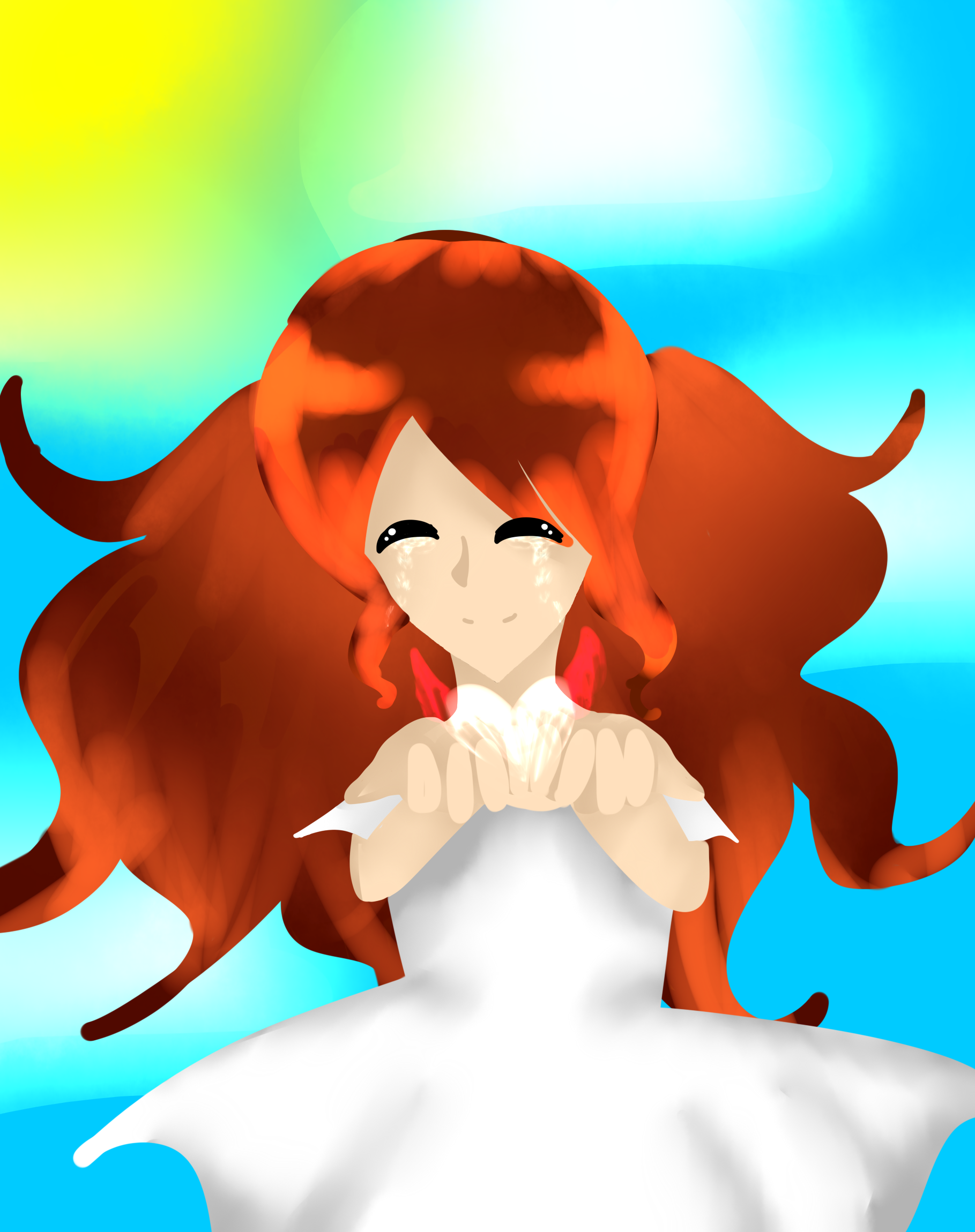 Weird lineless picture by kitsu-yomi on DeviantArt