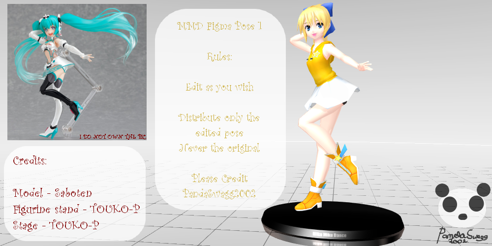 .: MMD - Figma Pose 1 DL :.