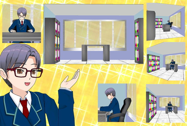 Office Room Furished by Daiger1975 on DeviantArt