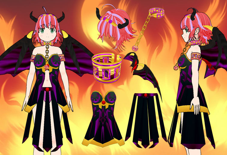 Demon outfit pack by Daiger1975 on DeviantArt