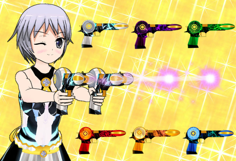 Battle Girl Highschool Gun pack by Daiger1975 on DeviantArt