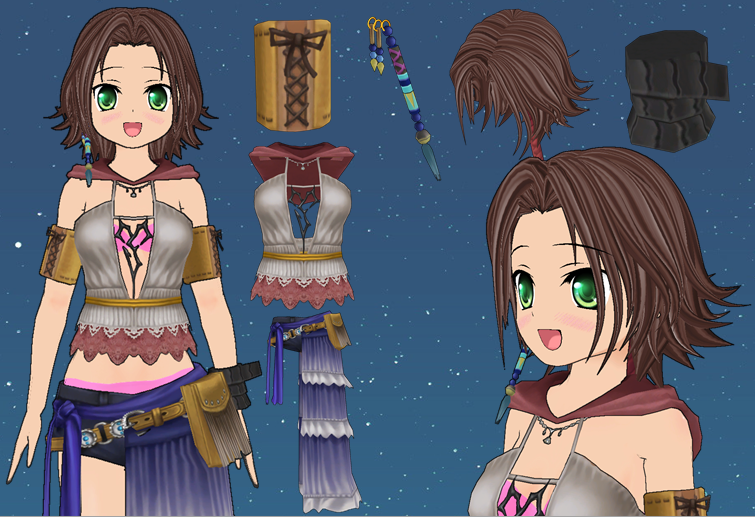 Yuna Outfit Pack by Daiger1975 on DeviantArt