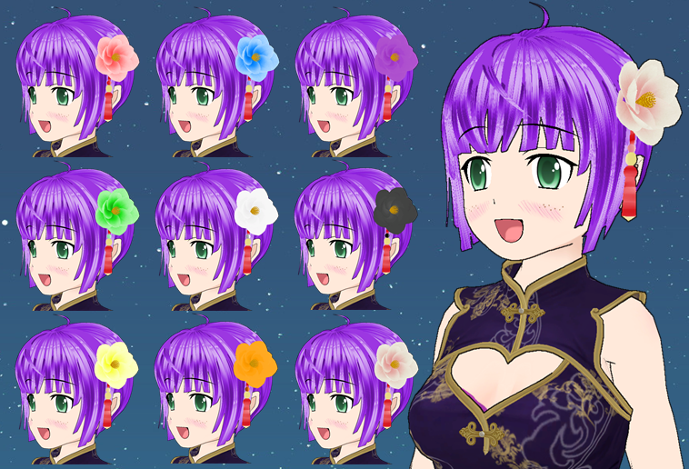 Chinese Headflower pack by Daiger1975 on DeviantArt
