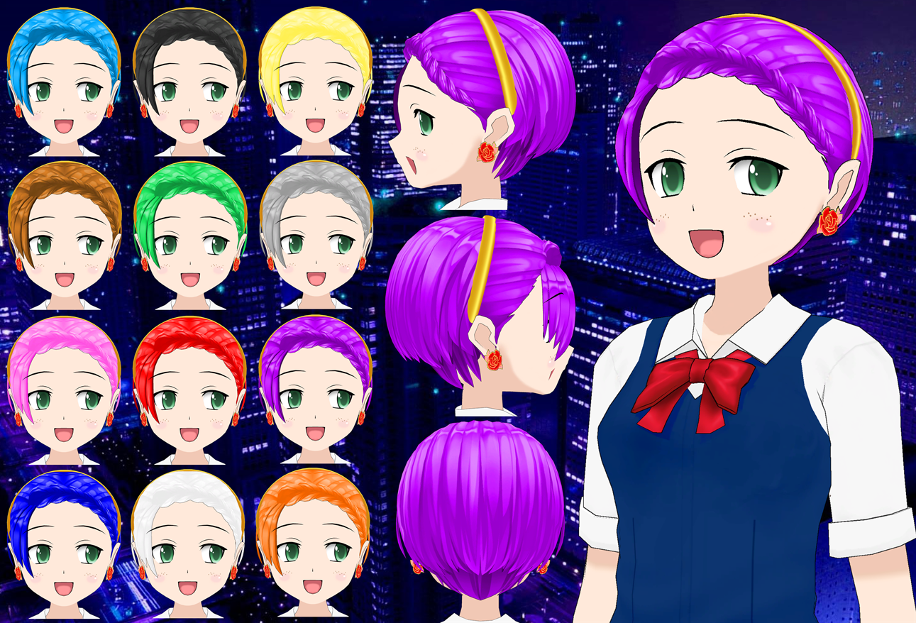 Short Circled Braided Hair pack by Daiger1975 on DeviantArt