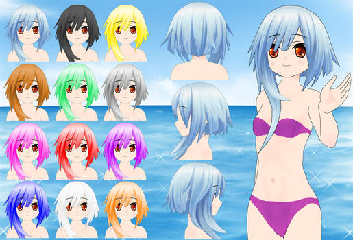 White Sister Rom Hair pack