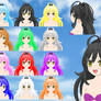 Yellow Heart Hair pack