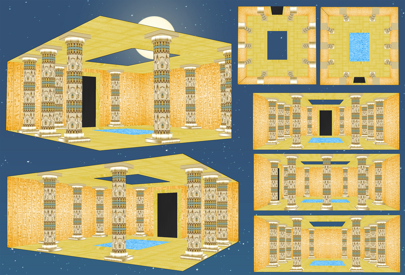Egypt Temple Bathroom pack by Daiger1975 on DeviantArt