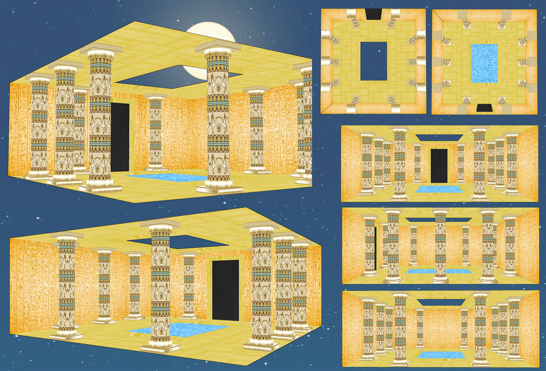 Egypt Temple Bathroom pack by Daiger1975 on DeviantArt