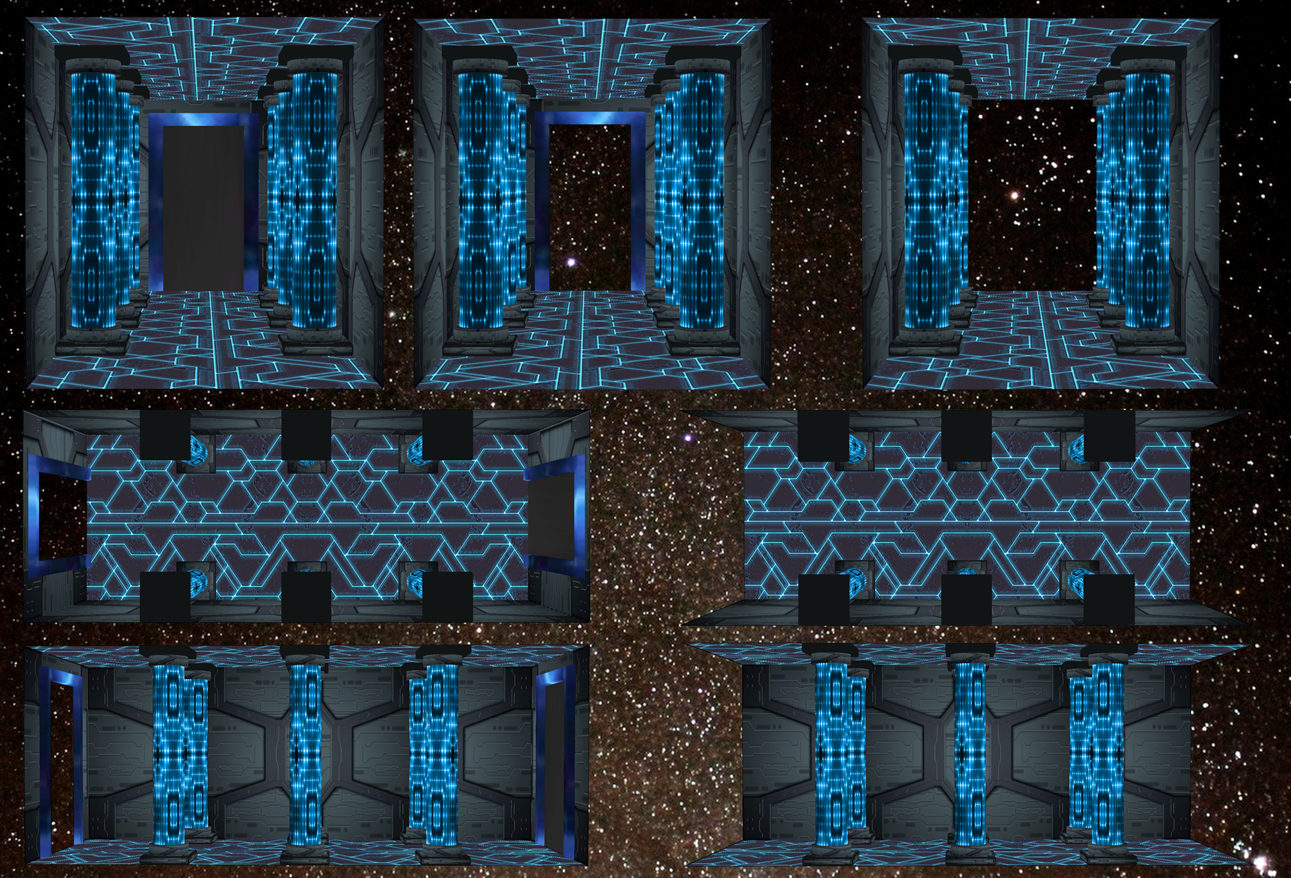 Sci-fi Temple Hallway pack by Daiger1975 on DeviantArt