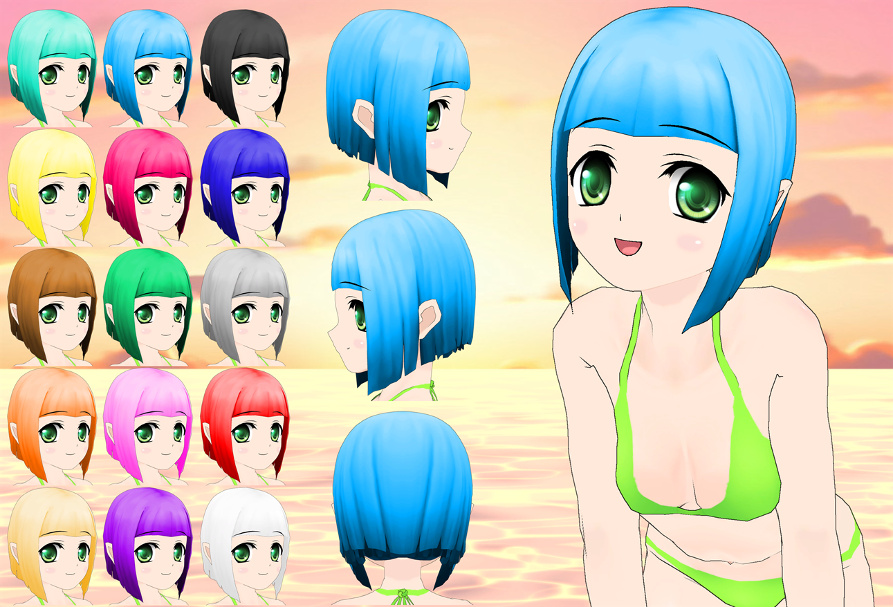Undine Hair pack by Daiger1975 on DeviantArt