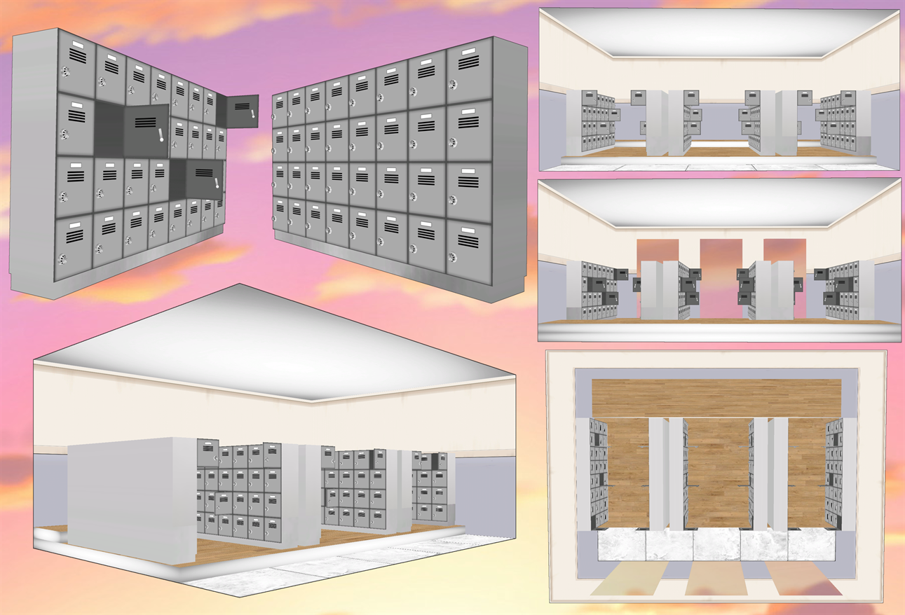 School locker pack (update) by Daiger1975 on DeviantArt