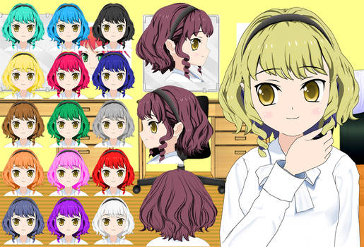 Constance Short Hair pack