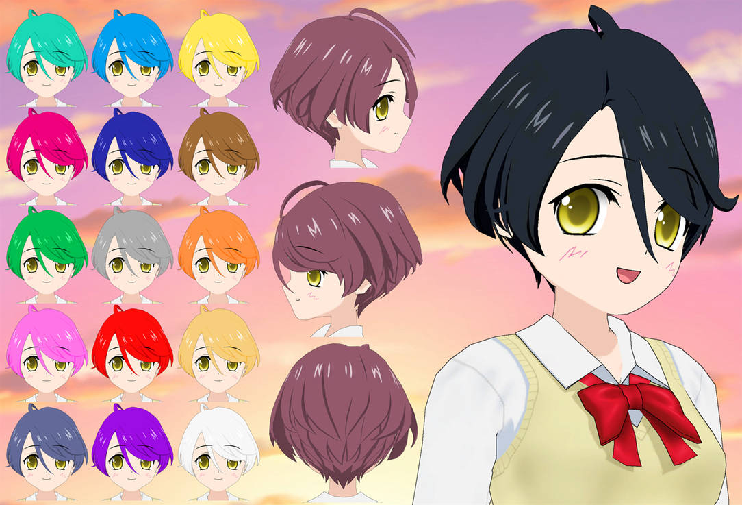 Lilia Short Hair pack by Daiger1975 on DeviantArt