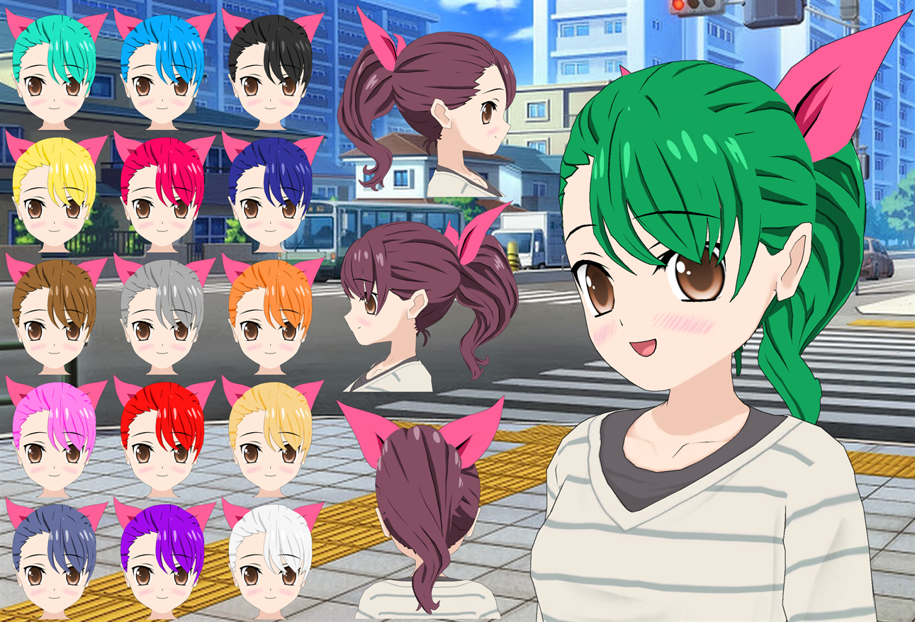 Deldry Tied Hair pack by Daiger1975 on DeviantArt