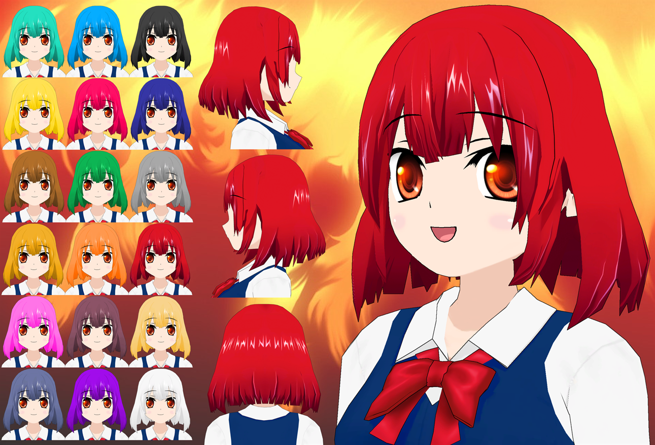 Kurona Hair pack by Daiger1975 on DeviantArt