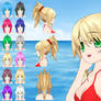 Mordred Hair pack