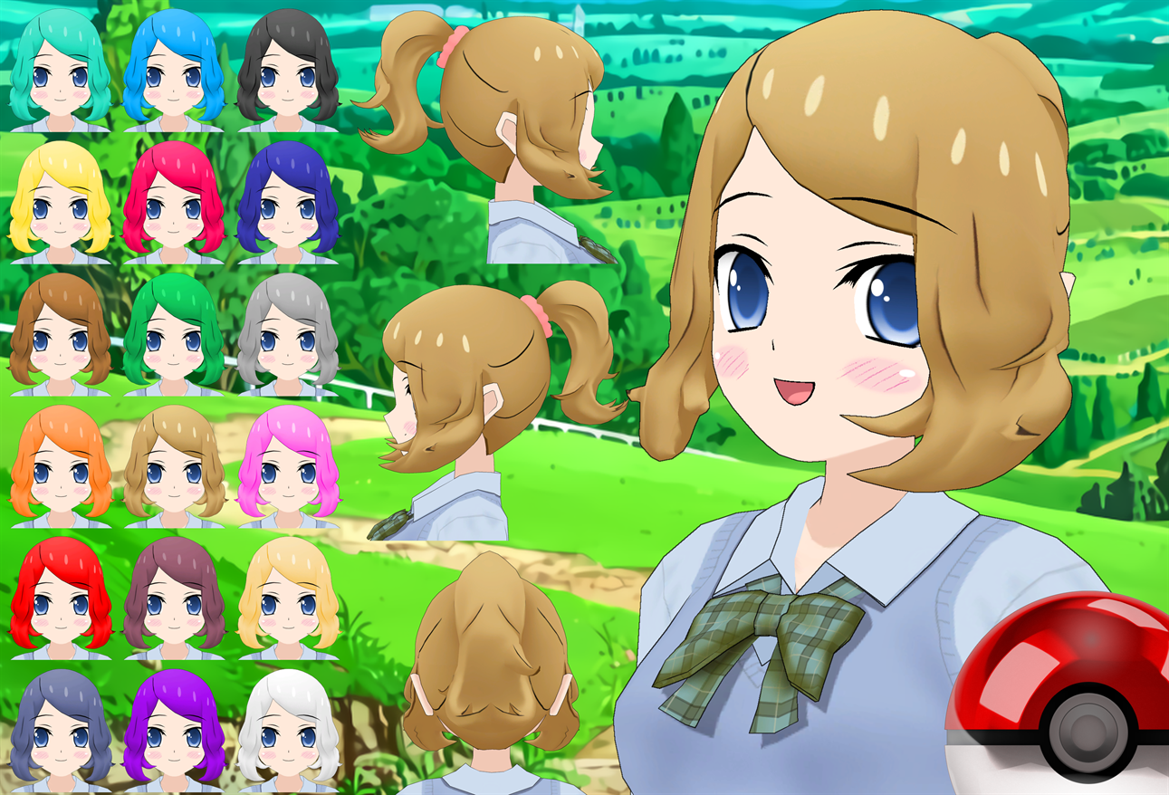 Serena Short Tied Hair pack by Daiger1975 on DeviantArt