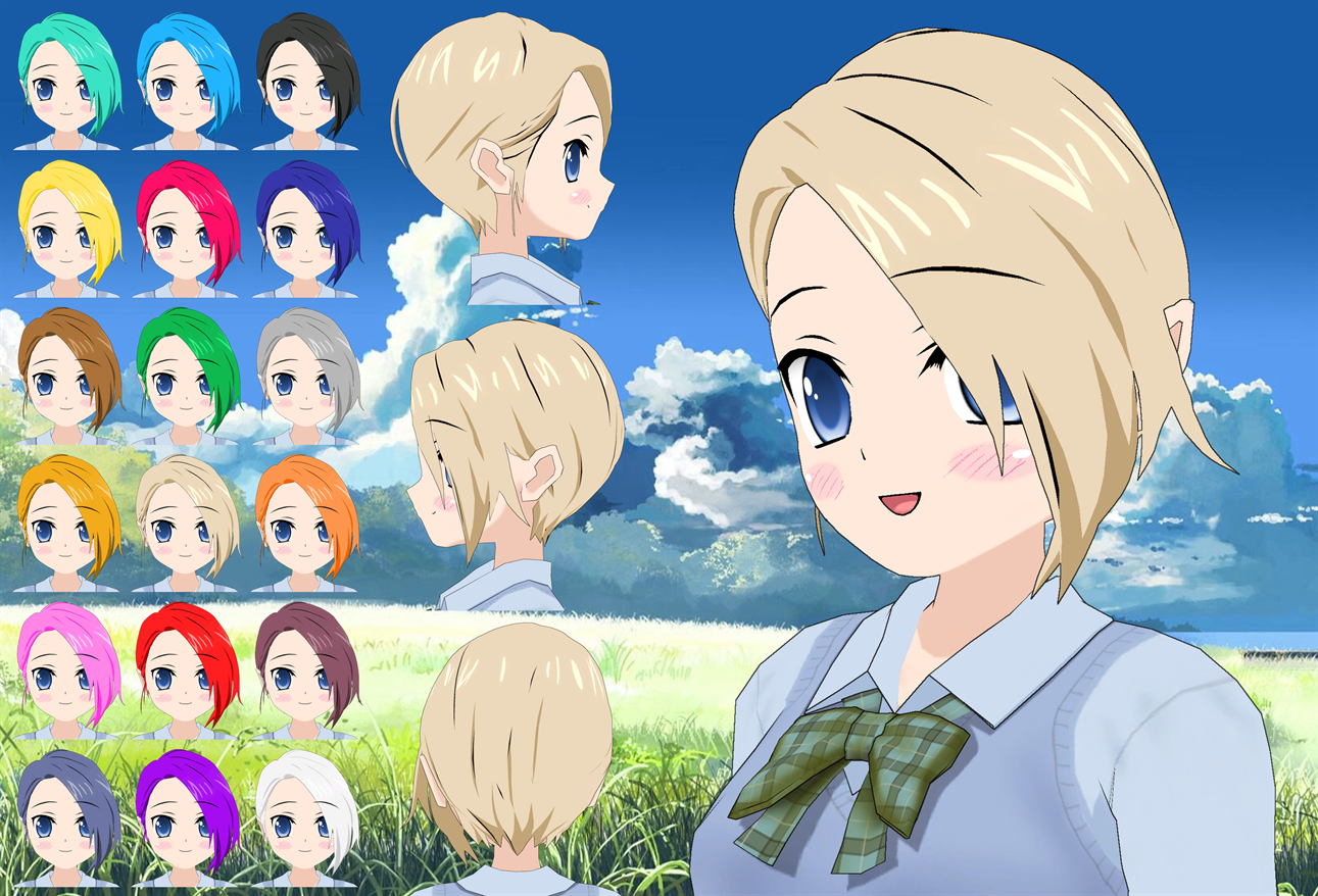 Disaster Roxy Short Hair pack by Daiger1975 on DeviantArt