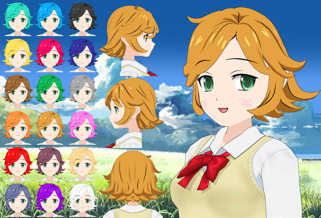 Gerheade Short Flipped Hair pack by Daiger1975 on DeviantArt