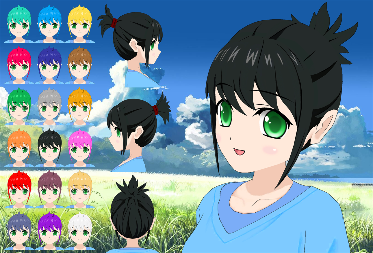 Mikasa Ackerman Short Tied Hair pack by Daiger1975 on DeviantArt