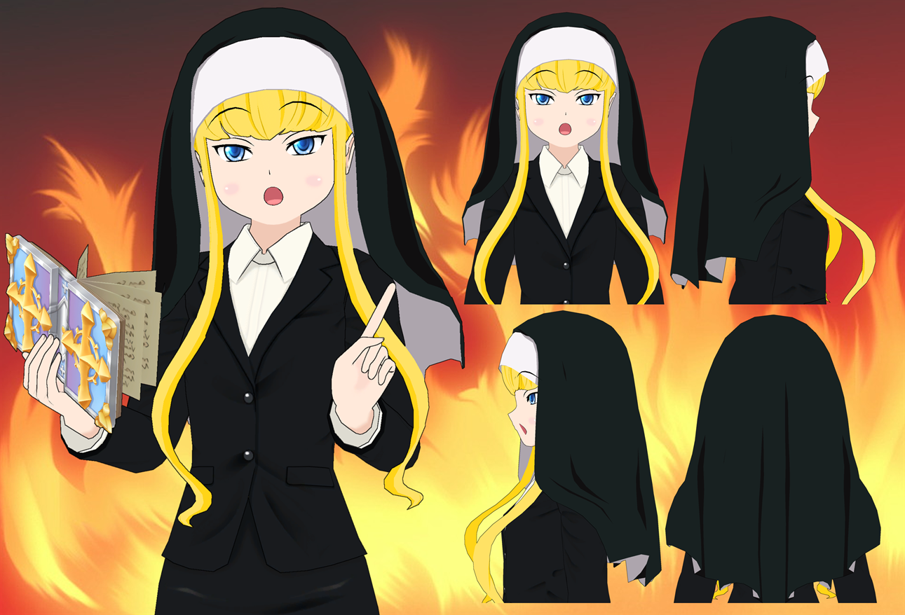 Medieval Guila Nun Veil pack by Daiger1975 on DeviantArt