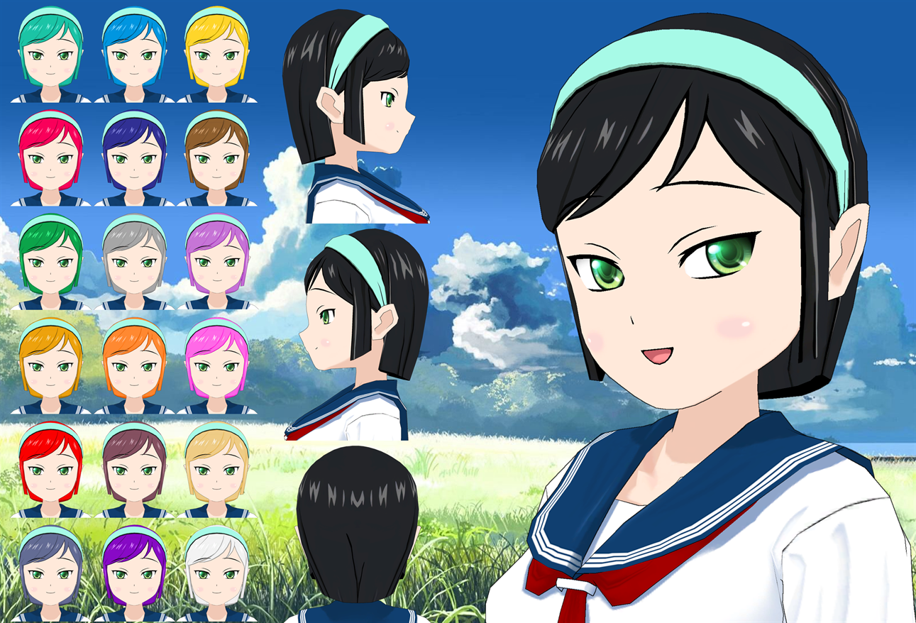 Guila Short Mullet Hair pack by Daiger1975 on DeviantArt