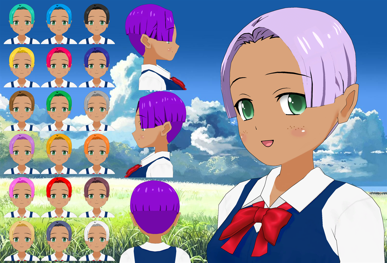 Margaret Lioness Bowlcut Hair pack by Daiger1975 on DeviantArt