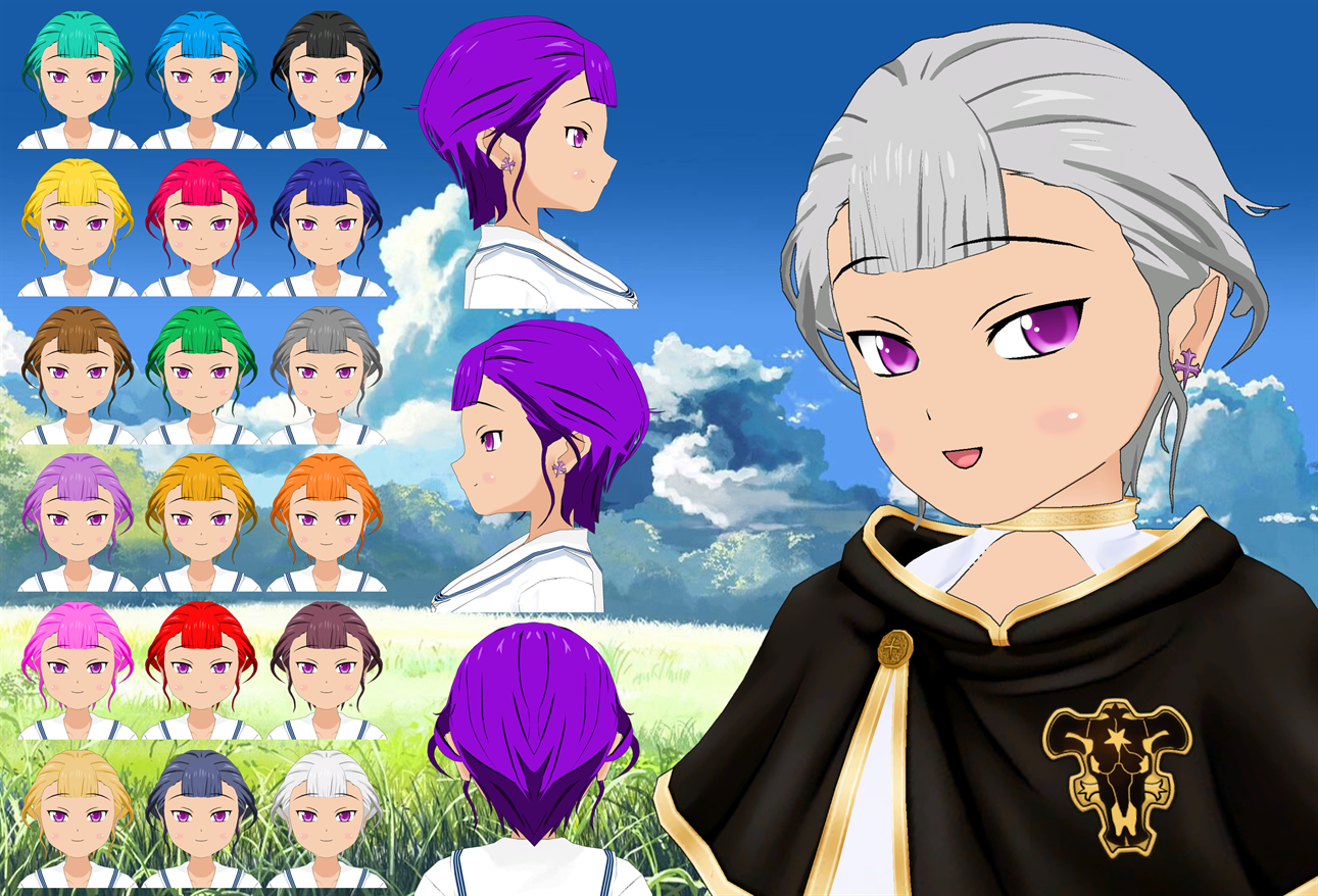 Noelle Silva Custom Short Hair pack by Daiger1975 on DeviantArt