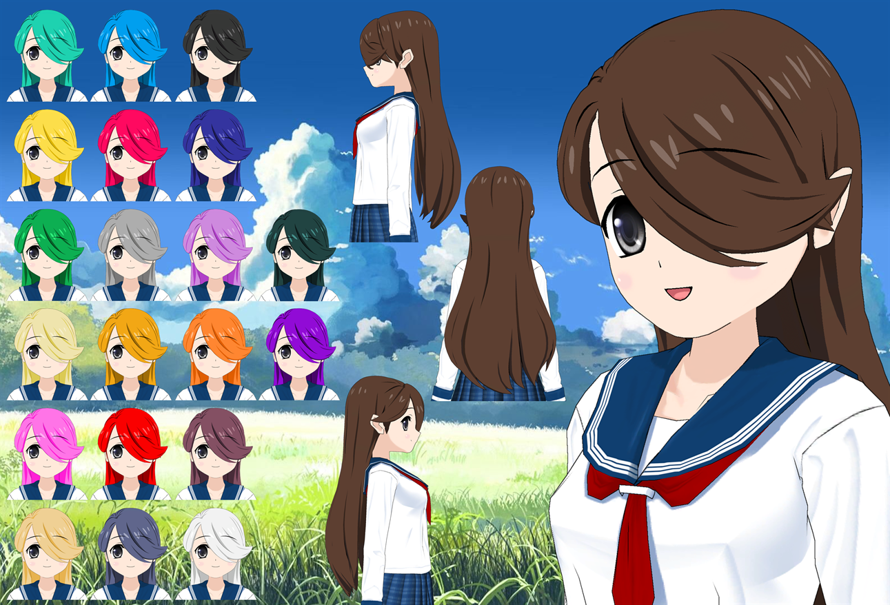 Diane Big Tuft Loose Hair pack by Daiger1975 on DeviantArt