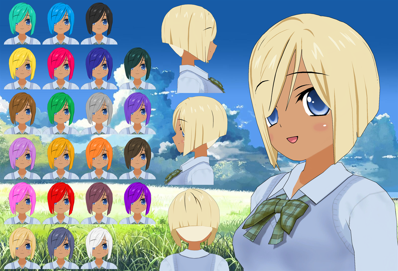 Brunhild Mushroom Undercut Hair pack by Daiger1975 on DeviantArt