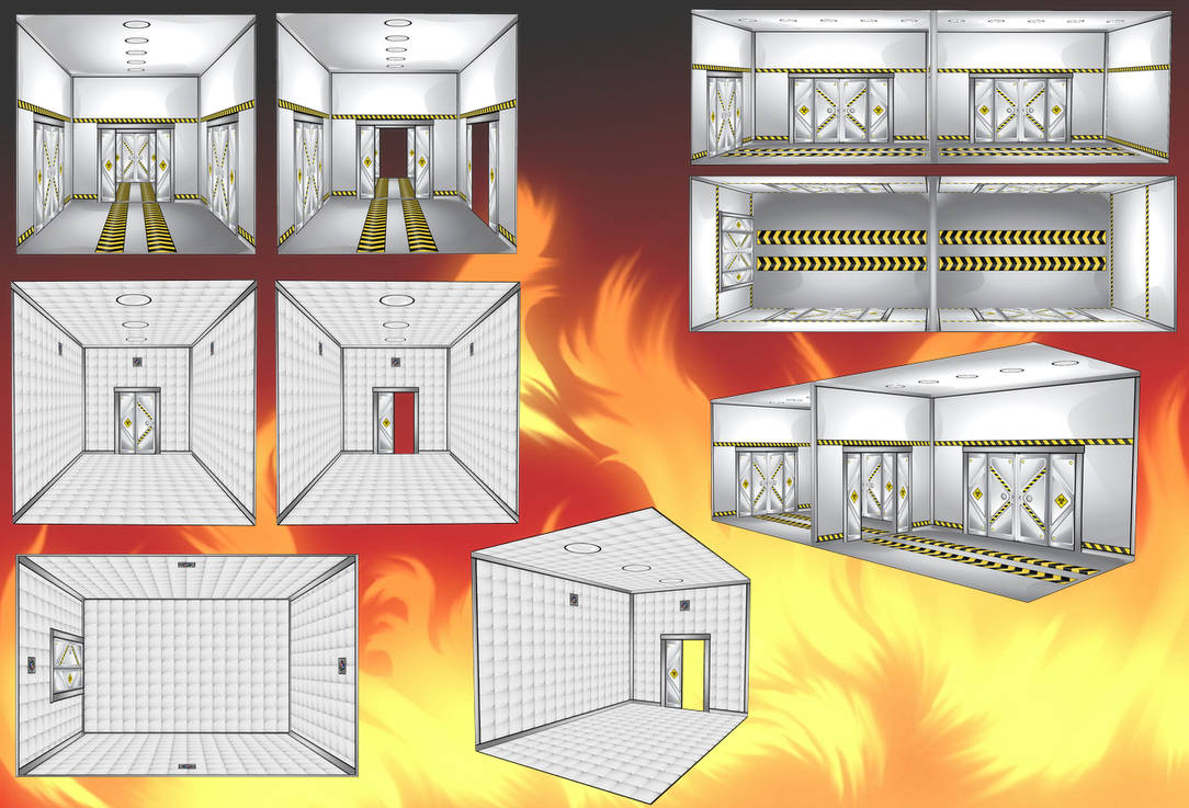 Lab Hallway - Isolation Room pack by Daiger1975 on DeviantArt