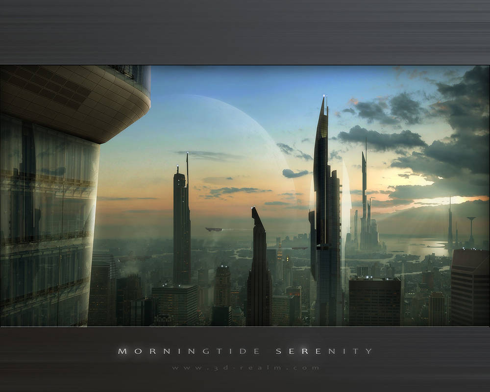 Wallpaper-Morningtide Serenity by Grimdar