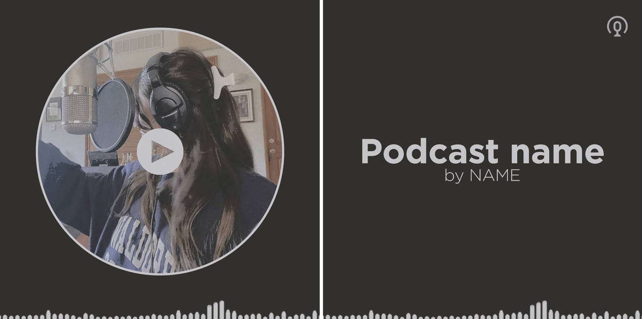 podcast template by violetlows on DeviantArt