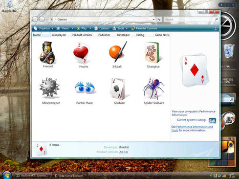 Vista Game Explorer for Xp