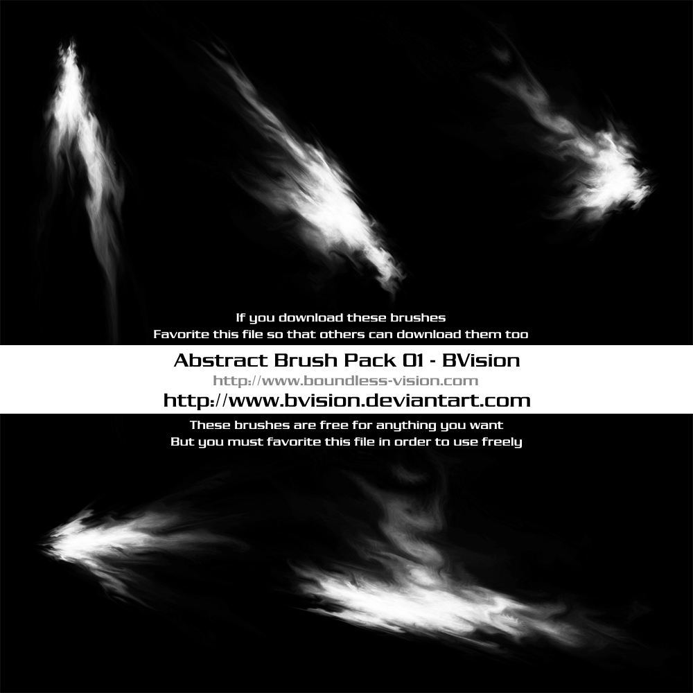 Abstract Brush Pack 01 by AnthonyEKosky on DeviantArt