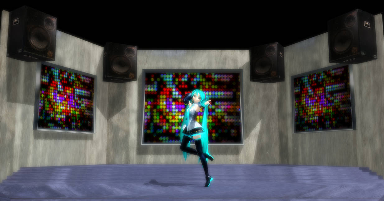 MMD Stage - First Concert Stage by Chee-shep on DeviantArt