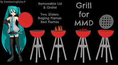 MMD Prop: Grill