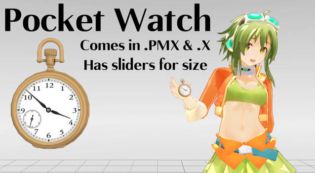 Pocket Watch for MMD