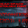 Dead Space Unitology Font