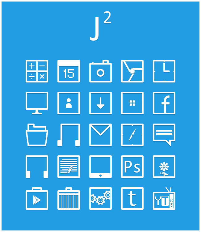 Jsquared Icons by juiceboxxxxxx on DeviantArt