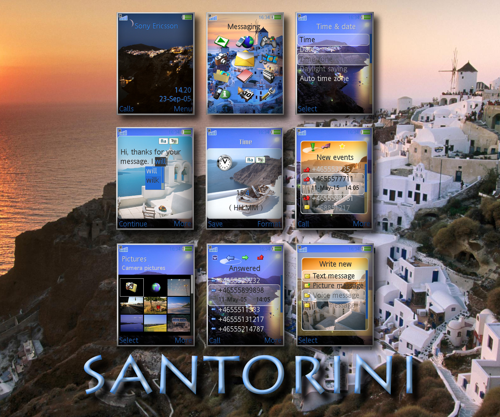 Santorini theme v4.5