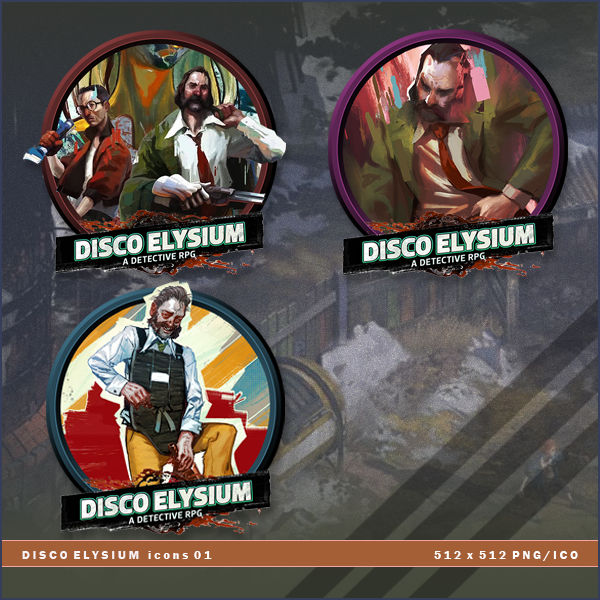 Disco Elysium Icons By Brokennoah On Deviantart