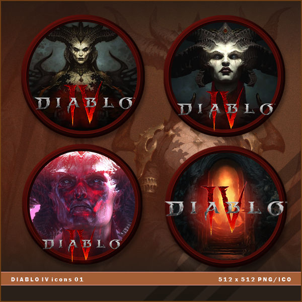 Diablo IV icons by BrokenNoah on DeviantArt