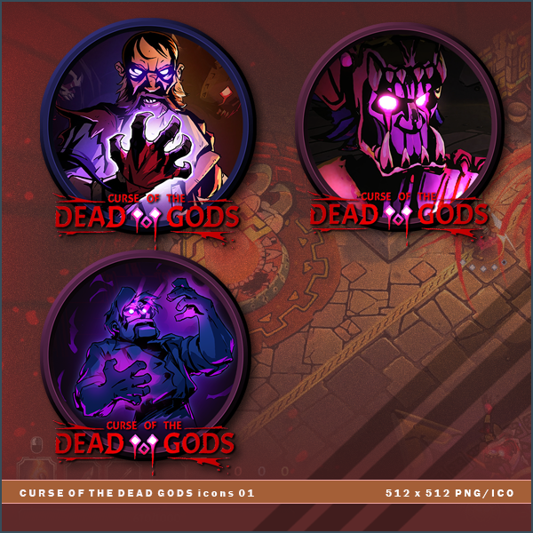 Curse of the Dead Gods icons by BrokenNoah on DeviantArt